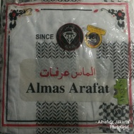 HITAM PUTIH Almas Arafat Turban Black White Turban Almas Arafat Turban(P0A9) White Palestine Turban 