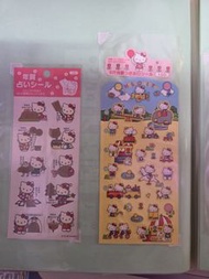 Sanrio Hello Kitty Stickers 舊版貼紙
