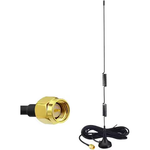 SDR Radio Antenna 1090Mhz Antenna 6DBi SMA Male Magnetic Base for RTL-SDR Raspberry Pi Aircraft FPV 