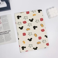 Mickey Cartoon Pattern iPad Pro Air 6 2024 iPad 10 2022 iPad 9 case,iPad Pro 11" 12.9'' 2022 iPad Pr