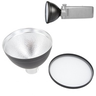 phoenixshop Standard Reflector with Soft Diffuser  Light Effect Flash Speedlite Accessories for ADS2