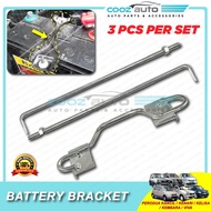 Perodua Kancil Kenari Kelisa Kembara Viva NS40 Car Battery Bracket Holder Besi Pengikat Bateri