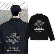 Coach Joo Jaekyung Team Jacket Black Manhwa Jinx Outfits Korea