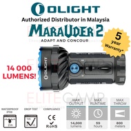 Olight Marauder 2 14000 Lumens Super Powerful Flashlight Waterproof Rechargeable Powerbank Emergency Shockproof Torch Li