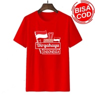 INDONESIA T-SHIRT FOR THE REPUBLIC OF INDONESIA, AUGUST 17TH, LATEST DIRGAHAYU Men's and women's top