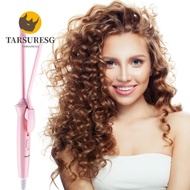 TARSURESG Mini Hair Curling Iron, Ceramic Electric 9mm Curler Wand,  Superfine Small Crimping Iron P