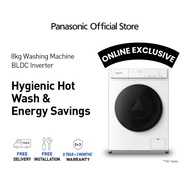 Panasonic 8kg Hygiene Care Front Load Washing Machine Washer NA-16JF1WSG