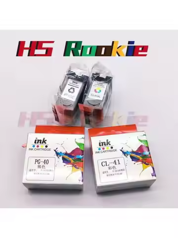 Compatible ink cartridge 40XL 41XL For Canon PG40 CL41 PG-40 CL-41 iP1600 / IP1700 / IP1800 PG 40 CL