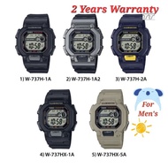[2YEARS WARRANTY] Casio Men Watches W-737H Sports Watches W-737HX-1A W-737HX-5A W-737H-1A W-737H-1A2