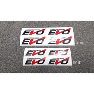 EVO Regamaster rim - sticker kit (spoke)