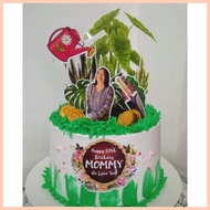 ❃ ✟ ◿ Cake Topper ( Plantita / Mother Theme )