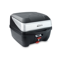 GIVI B32N BOLD TOP BOX GIVI BOX KOTAK GIVI B32 N KOTAK GIVI SILVER HITAM B32N 32 LITER