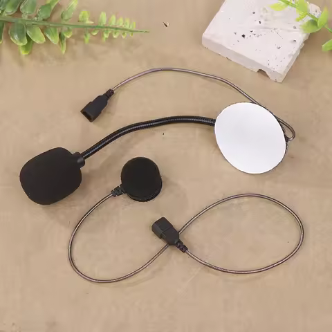 New For Cardo Freecom/Spirit Motorcycle Helmet Bluetooth Intercom Soft Wire Microphone Hard Wire Mic