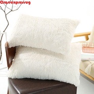 VORTEX Pillow Cover Fluffy Pink Home Sofa Plush Throw Pillow