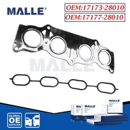 Intake Exhaust Manifold Gasket For Toyota 1AZFE 2AZFE Camry Lexus RAV4 2.4L Engine Car Accessories 1