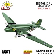 COBI C47 Dakota Allies Transport Plane Building Blocks Made in Europe