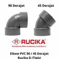 Knee 3inch Rucika D | Elbow 3inch | Sambungan Paralon 3 inch