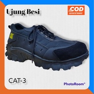 HITAM Safety Shoes Iron Toe SAFETY Shoes Project SAFETY Shoes Code CAT-3 (Black Color)