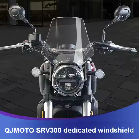New For QJMOTO SRV300 Accessories Windshield Sports Windscreen Wind Deflector Fit QJMOTO SRV300 SRV1