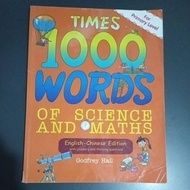 🎀mixshop0_0🎀[Used Book] 1000 Words of Science and Maths, English - Chinese Edition