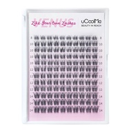UCoolMe Lashes สั้น Fairy Flora Venus Wispy กว้าง Span Cluster Super Soft ธรรมชาติ 8-14 มม.DIY เครื่