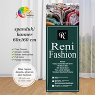 60x160 Banner Fashion Shop Banner, Clothing Shop Banner, Clothing Shop Banner