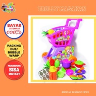 SM trolley toy, supermarket toy set, supermarket trolley toy