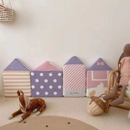 Lalemon แผ่นกันกระแทกขอบเตียง แผ่นกันกระแทกเตียงเด็ก Baby Crib Bumper ที่กั้นขอบเตียง ที่กั้นเตียงเด