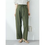 日牌ELENCARE DUE 軍綠色長褲
