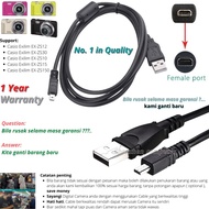 Casio Exilim EX-ZS12 EX-ZS30 EX-ZS10 EX-ZS15 EX-ZS150 digital camera cable charger
