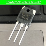 2pcs Original TGAN 25N120ND TO-3P TGAN25N120ND TO3P 25A/1200V IGBT transistor New Original