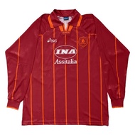 Moriero #7 AS Roma Home 1996/1997 ASR Long Sleeve LS 96/97 Official Merchandise Resmi Original Authe