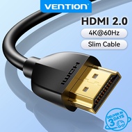 Vention HDMI 2.0 Cable 4K 60HZ 18Gbps High Speed Slim 32AWG HDMI2.0 Cable For PC Switch TV