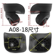 4pcs Easy to replace luggage wheel replacement TC-612/A08-18 trolley case swivel caster-W029
