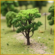 [Gepnoo] Model Tree with Green Foliage Realistic Miniature Model Trees Diorama Tree Detailed Diorama