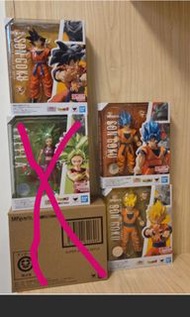 SHF 龍珠Z 超級撒亞人藍神孫悟空 超級撒亞人卡芙拉