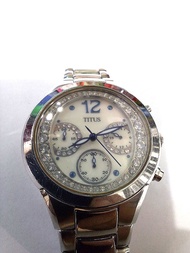 Titus ladies watch 鑽石錶圈計時錶