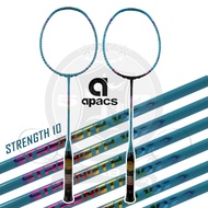 Apacs Strength 10 Original Racket Bonus String Badminton Bag