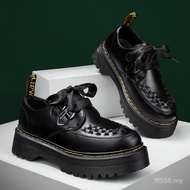 Dr. Martens Women's Leather Boots - Ready Stock with Thick Sole