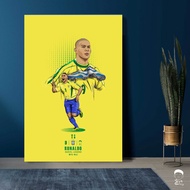 Ronaldo R9 Brazilian Photo Frame