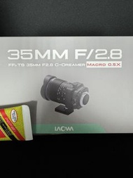 老蛙 LAOWA 35mm f/2.8 零變形0.5倍微距移軸鏡頭 (Nikon Z卡口)  z mount