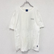 KENZO JEANS 短袖印花 T 卹，單線縫製，白色，F 碼，古著。