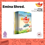 Keju Emina Shred 250gr | Keju Cheddar Emina Shred 250 gr