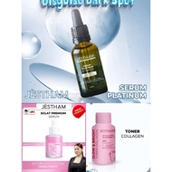 Ready Triple serum premium eclat/PLATINUM, glow & bright toner collagen New Serum