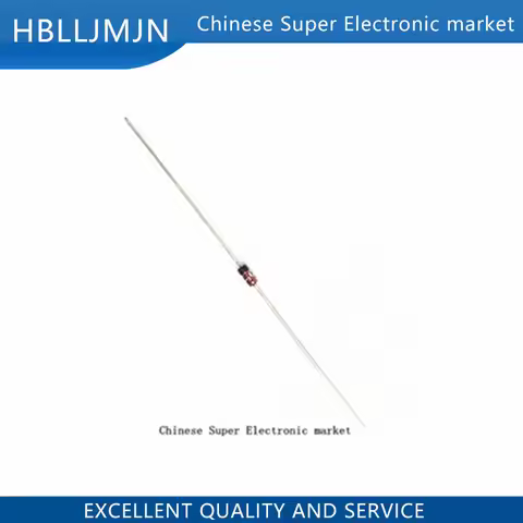 20PCS 1N60 DO-7 1N60P DO-35 Schottky Germanium Diode TV Radio FM Detection 1N4148 1N914 DB3 DB4 BAT8