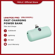 iWALK LinkPod Pro 4800mAh Lightning Power Bank with LED Display – Slim Portable Charger (DBL5000P)