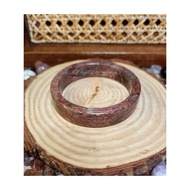 Alashan Agate Hard Bangle