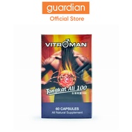 Vitroman Tongkat Ali 100, 60 capsules