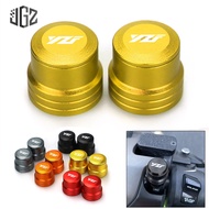 YZF Rearview Mirror Bolt Cover CNC Motorcycle Mirrors Bolts Adapter Set for YAMAHA YZF R1 R1M R15 R2