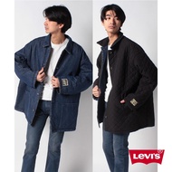 Levis 男款 和式雙面穿鋪棉牛仔外套 / 黑藍瑪瑙 熱賣單品